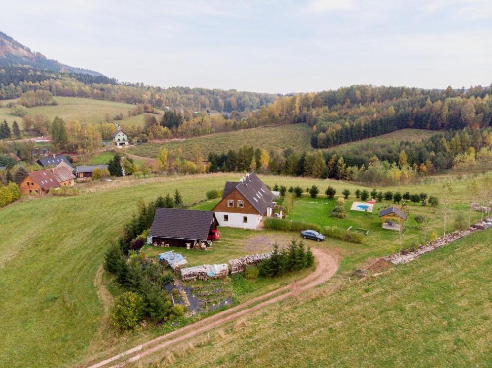 Apartman V Chaloupce Na Vrsku Bernartice  Bagian luar foto